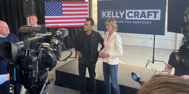 Vivek Ramaswamy and Kelly Craft