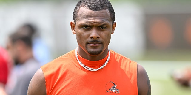 Deshaun Watson at Browns camp