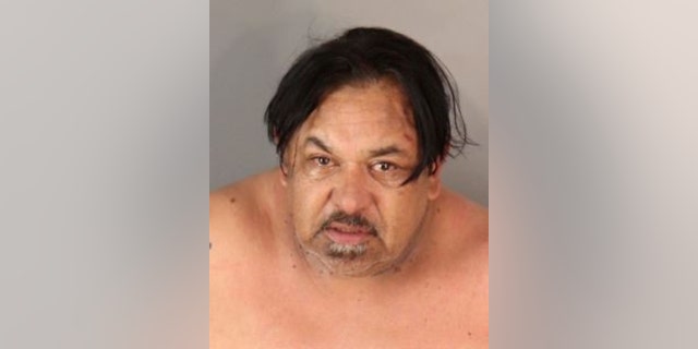 Gilberto Puga shirtless mugshot