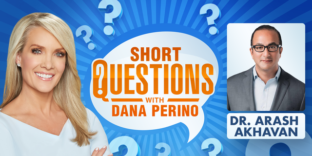 Dana Perino and Dr. Arash Akhavan, dermotologist