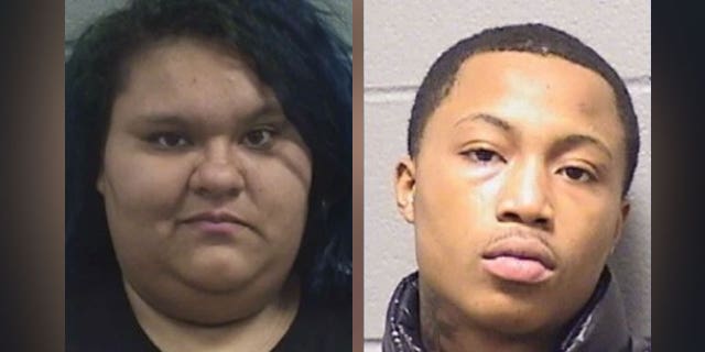 Kasandra Claudio and Dwain Johnson mugshots