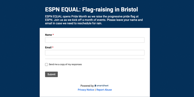 ESPN EQUAL form