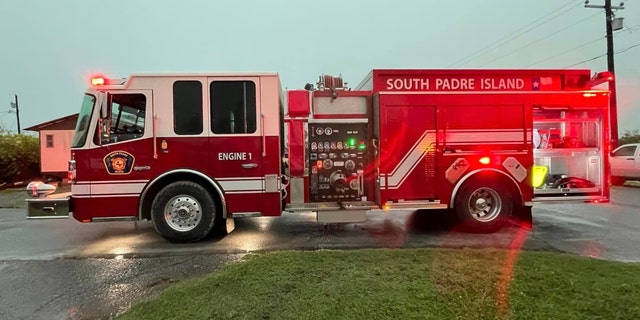 A South Padre Island fire truck