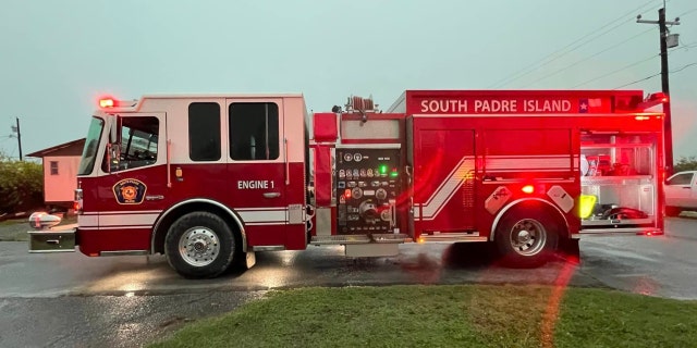 A South Padre Island fire truck