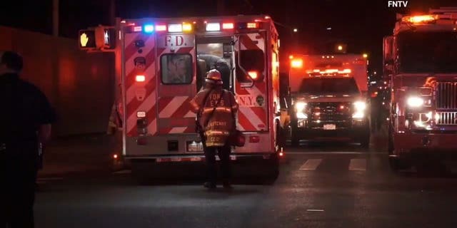 FDNY ambulance fire