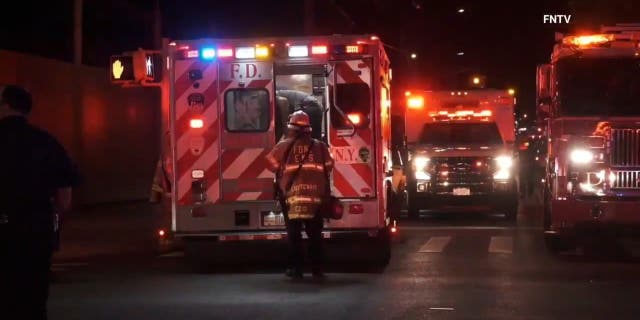 FDNY ambulance fire