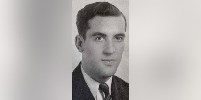 Fred Taylor's junior yearbook photo from Cornell College's Royal Purple