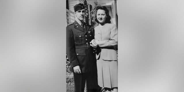 Fred and Peggy 1944