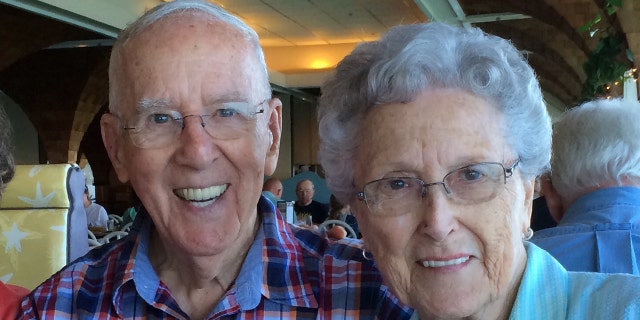 Fred and Peggy in 2014