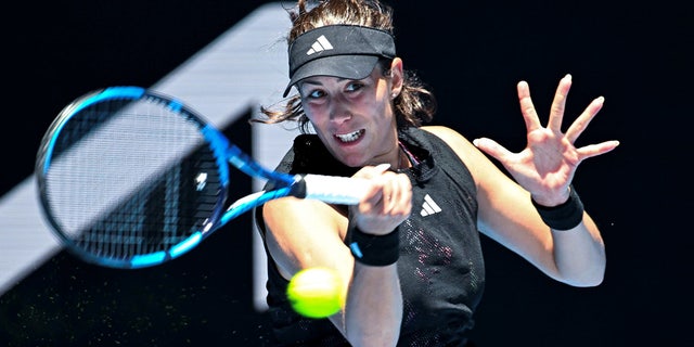 Garbiñe Muguruza at the Australian Open