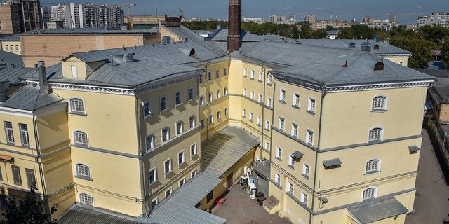 Vista aérea de la prisión de Lefortovo 