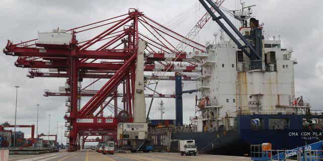 Port in Nigeria