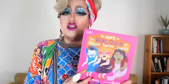 Lil Miss Hot Mess drag queen story hour