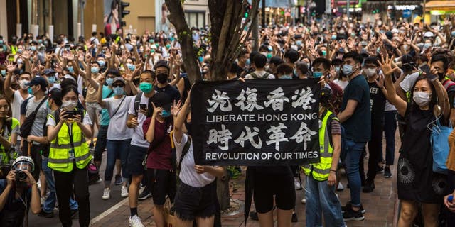 anti-China protests