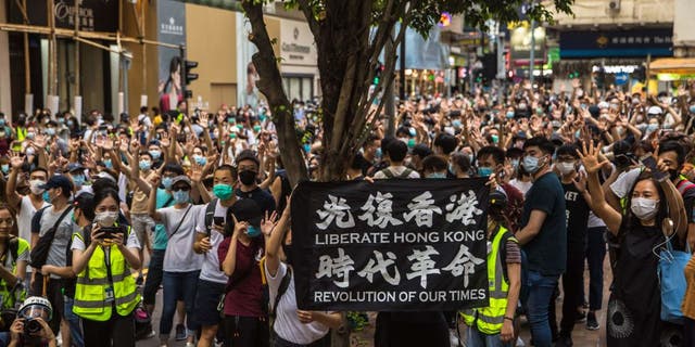 anti-China protests