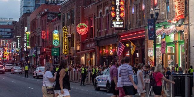 Broadway St. in Nashville