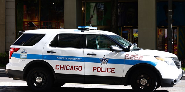 A Chicago Police car