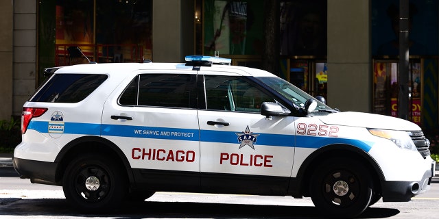 A Chicago Police car