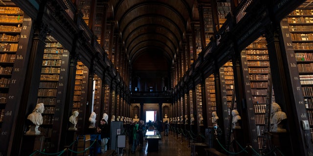 Dublin Trinity library