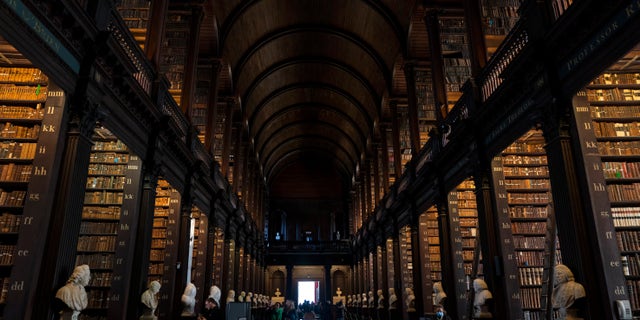 Dublin Trinity library