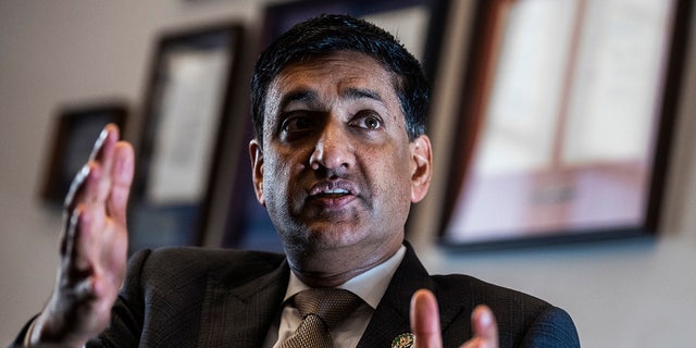 Ro Khanna sits for an interview