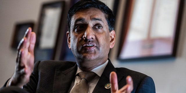 Ro Khanna sits for an interview