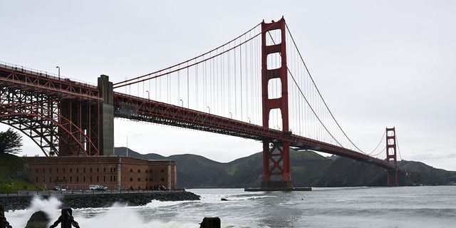 the Golden Gate Bridge