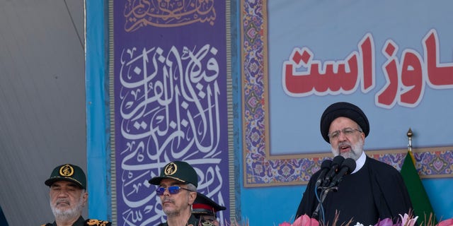 Raisi Salami en la Guardia Revolucionaria iraní