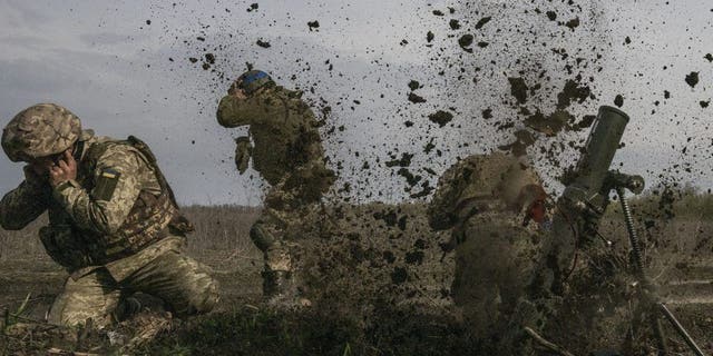 Bakhmut Ukrainian troops
