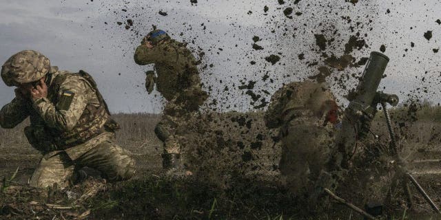 Bakhmut Ukrainian troops