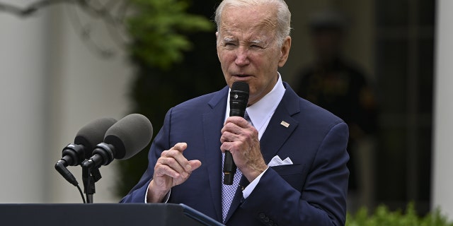 Biden expresses support for Muslims, Rep. Omar after Minneapolis suspect arrested for arson, vandalism 2 A photo of Joe Biden