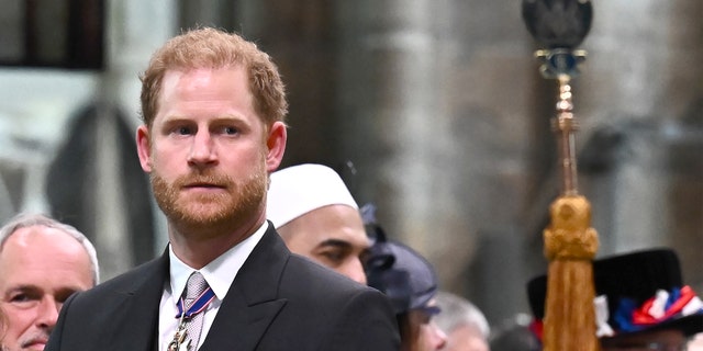 Prince Harry attends coronation