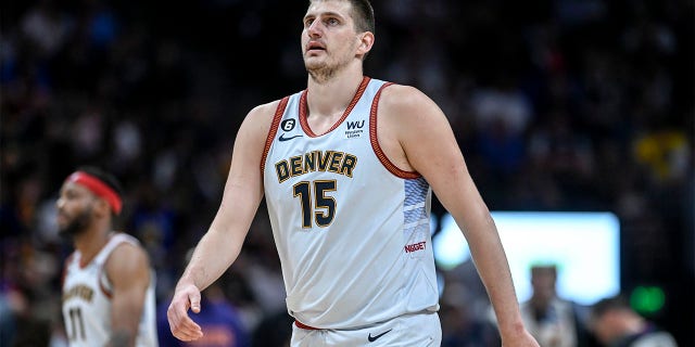 Nikola Jokic plays in Game 5