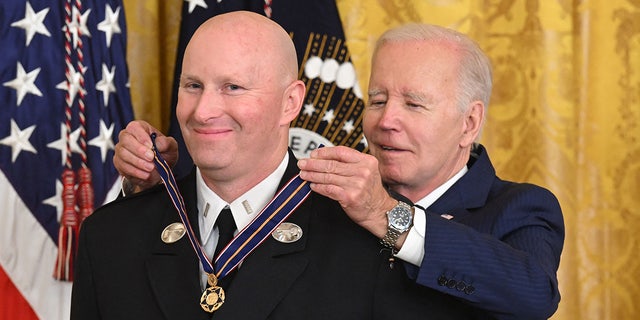 Biden Awards Medal Of Valor To 9 Recipients, Including Posthumously To ...