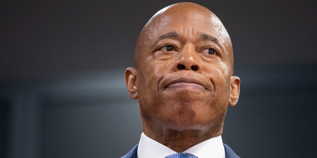 NYC Mayor Eric Adams during press conference