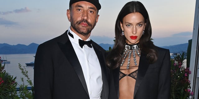 Riccardo Tisci and Irina Shayk