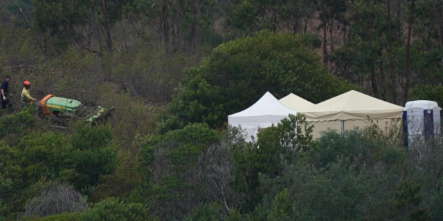 Tents in the Algave, Portugal