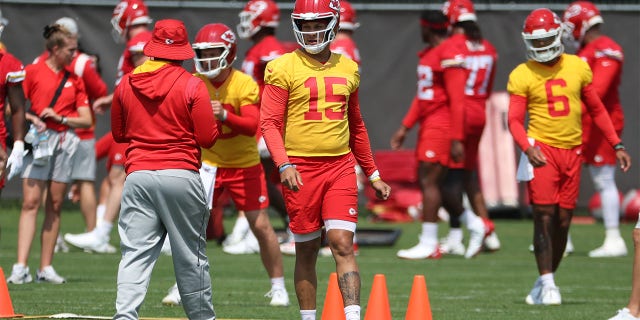 Patrick Mahomes en la OTA