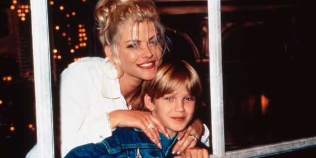 Anna Nicole Smith and son Daniel