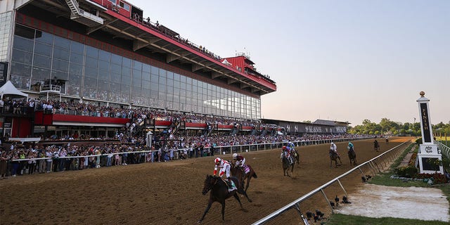 The running of the 2022 Preakness