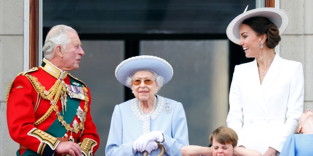 Royal family at Queen Elizabeth's Platinum Jubilee