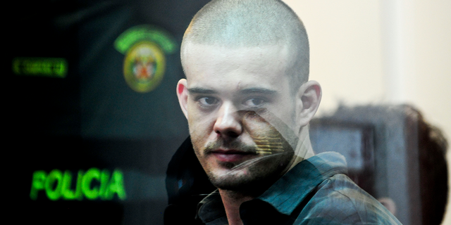 Portrait photo of van der Sloot in court