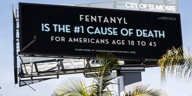 Fentanyl billboard