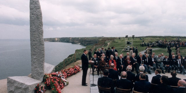 D-Day anniversary Pointe du Hoc