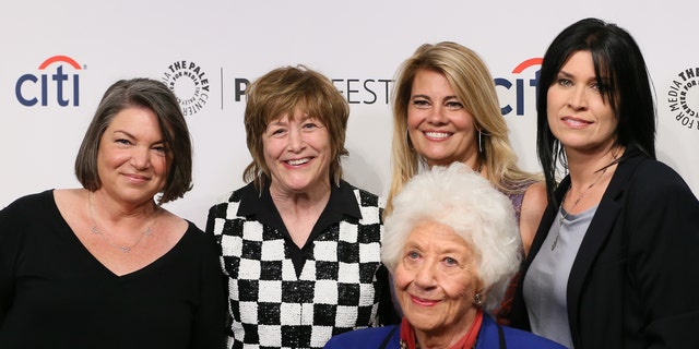 Mindy Cohn, Geri Jewell, Lisa Whelchel, Charlotte Rae and Nancy McKeon from "The Facts of Life"