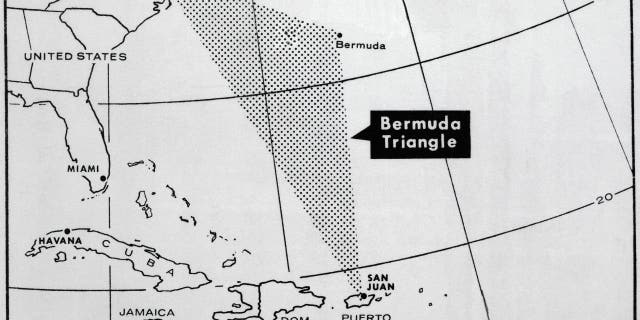 Bermuda Triangle map