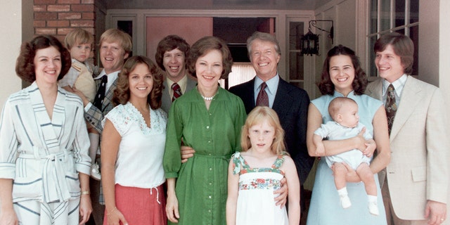 Jimmy Carter and family