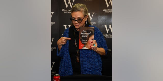 Carrie Fisher book signing