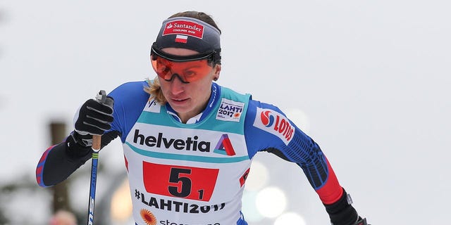 Justyna Kowalczyk competes in the FIS Nordic World Ski Championships in 2017