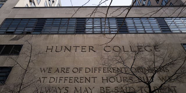 Hunter College sign